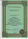 Сертификат Департамента социальной политики администрации муниципального образования "Городской округ Ногликский"